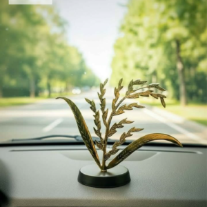 বিএনপি পিতলের ধানের শীষ গাড়ির ড্যাশবোর্ড শোপিস - ৬ ইঞ্চি